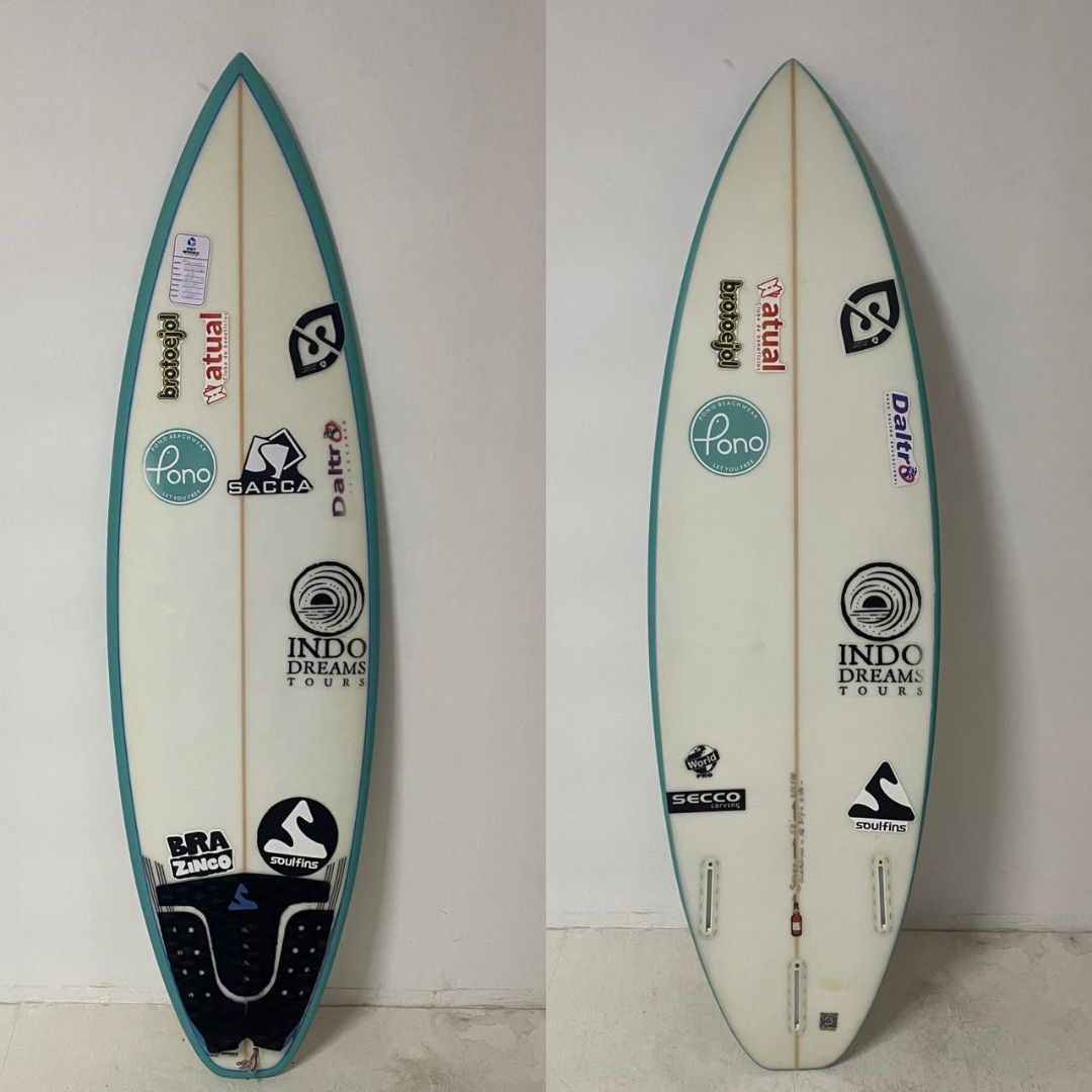 Prancha de Surf Secco World Pro PU 24.80L 5'8"