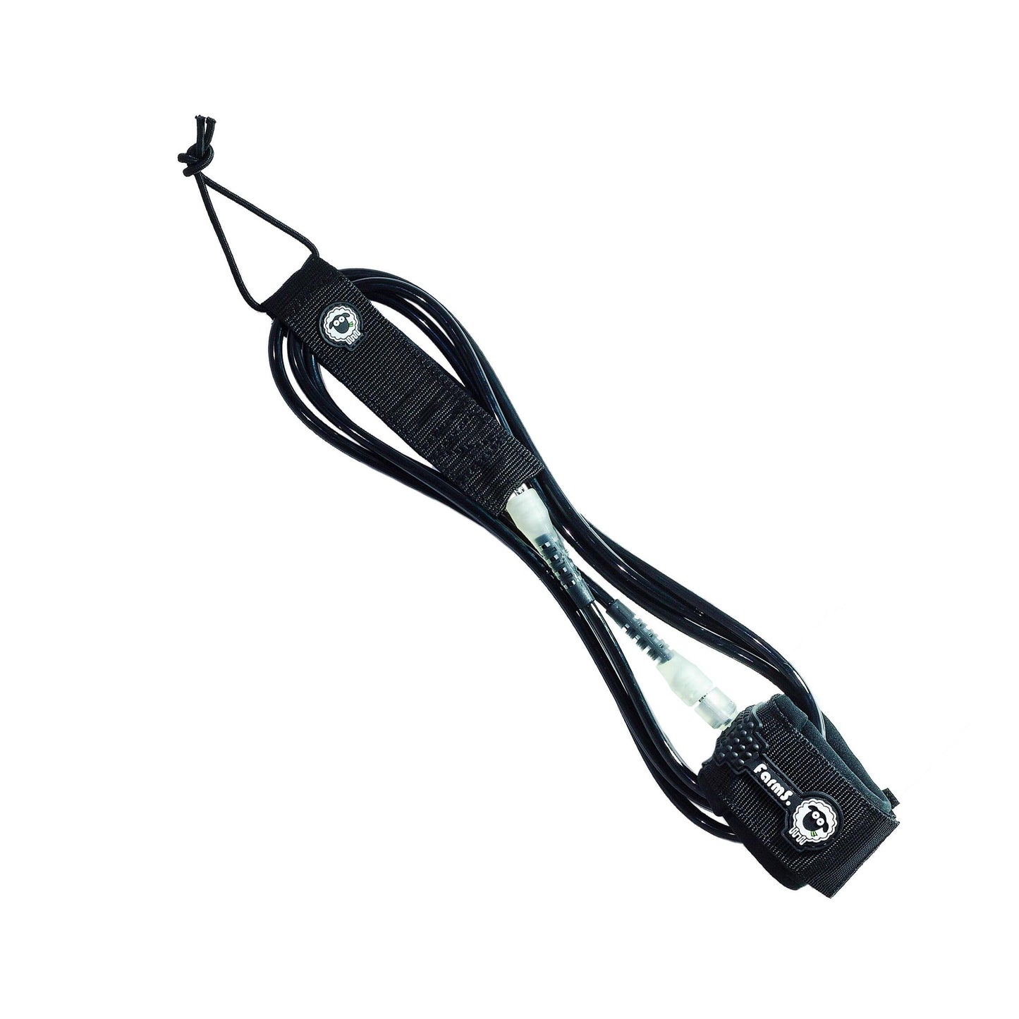 Leash Surf Sup 10 Pés Farms - 8mm - Preto