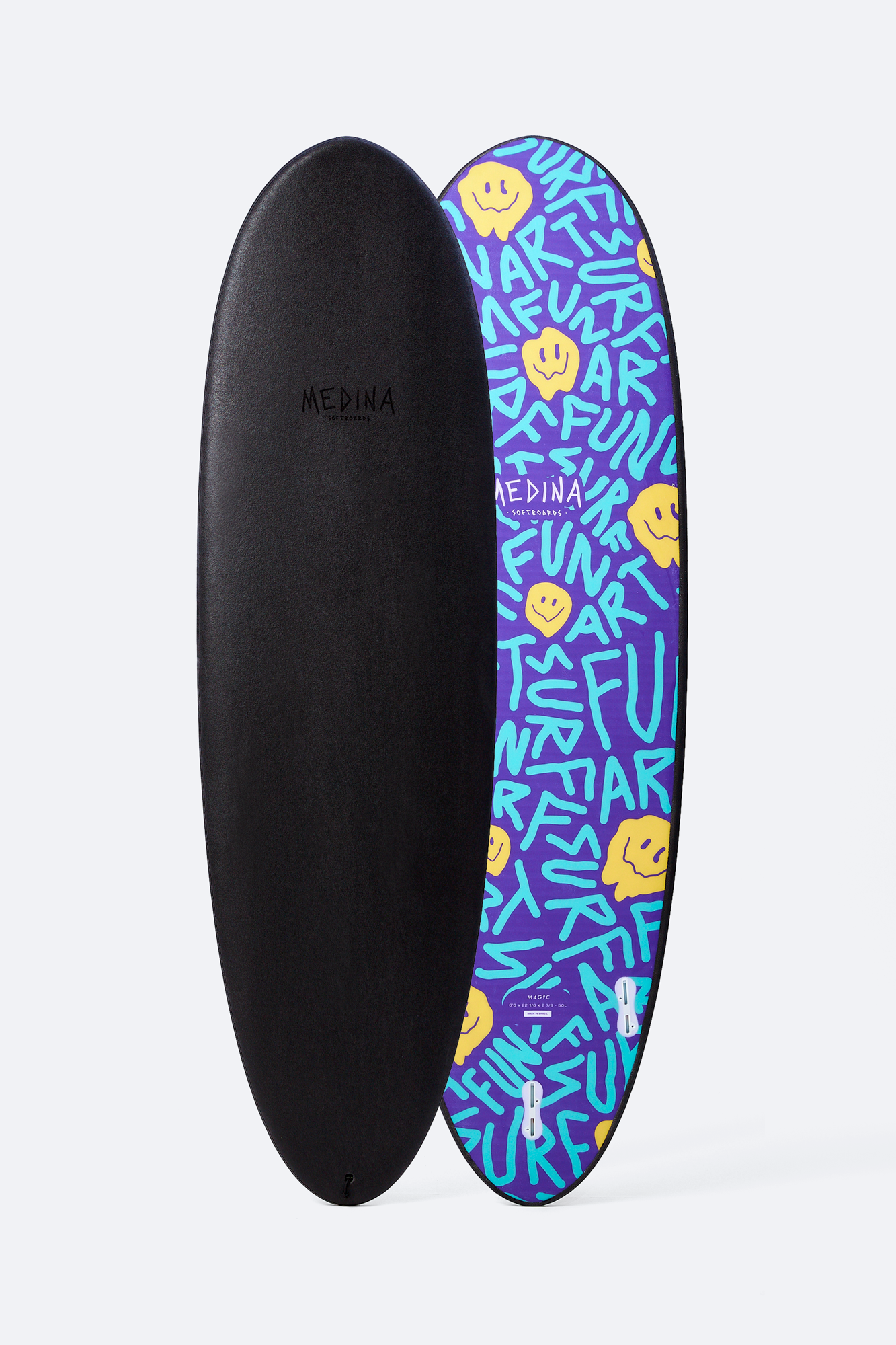 Medina Soft Top Black Smile 7'0" 50l