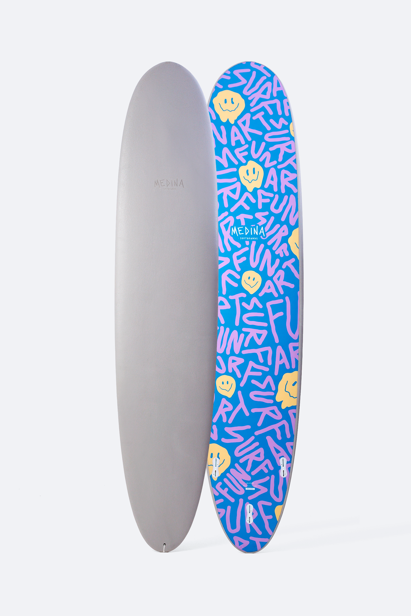 Medina Soft Top Grey Smile 8'0" 66,5l