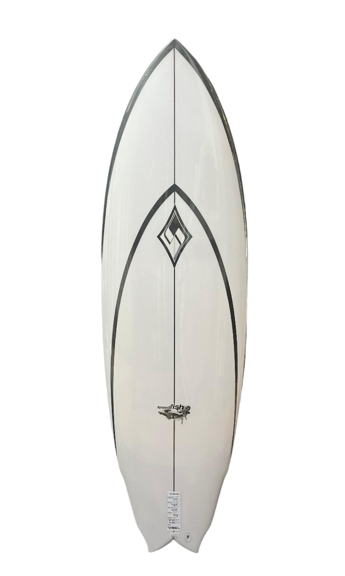 Silver Surf Speed Fish 2.0 EPS 6'2 42L