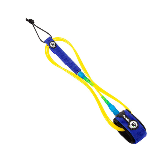 Leash Farms - 6' 6mm - Amarelo/Azul