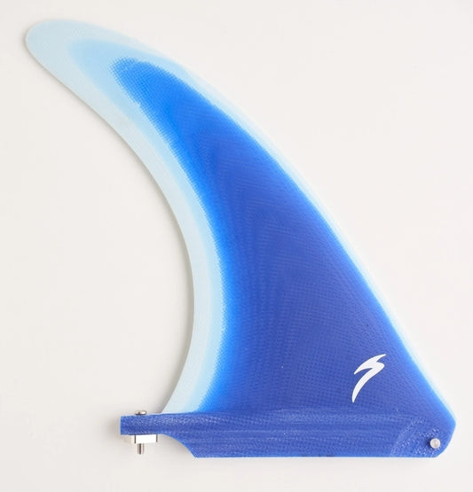 Superfins Quilha Para Prancha De Surf Monoquilha Super Fins - Single Fin 8" Progressiva - Cor Azul - Material Importado