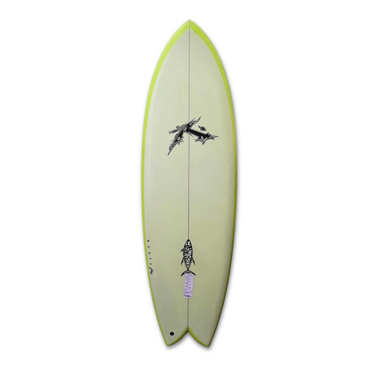 Prancha de Surf Rusty 419 Fish PU 6'0 34,09L