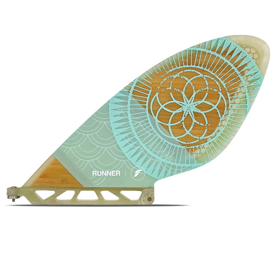 Quilhas Futures Single SUP Runner Honeycomb Bamboo