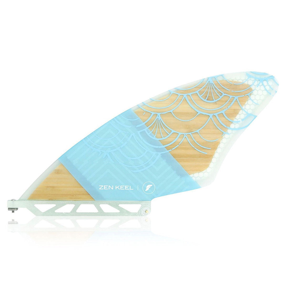 Quilhas Futures Single SUP Zen Keel Honeycomb Bamboo