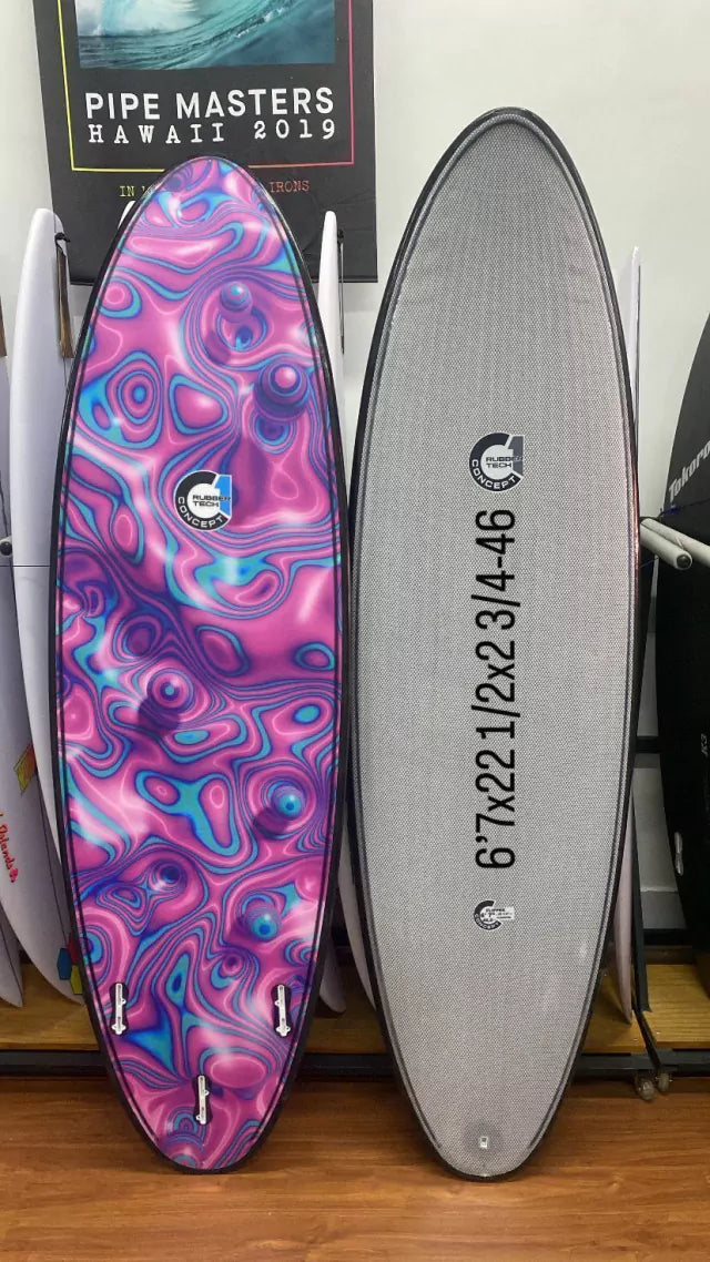 Prancha 6'7- Concept1 Rubber Tech FLIPPER - EPS 46L 6'7