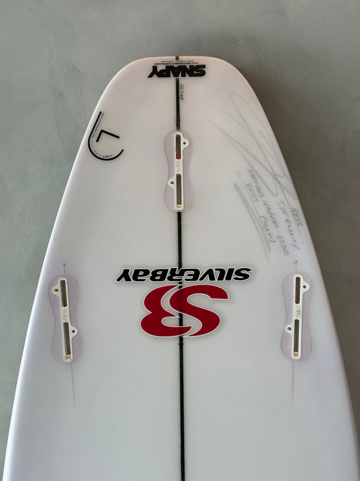 Snapy Surfboards Reality Matheus Navarro PU 25.3L 5'10