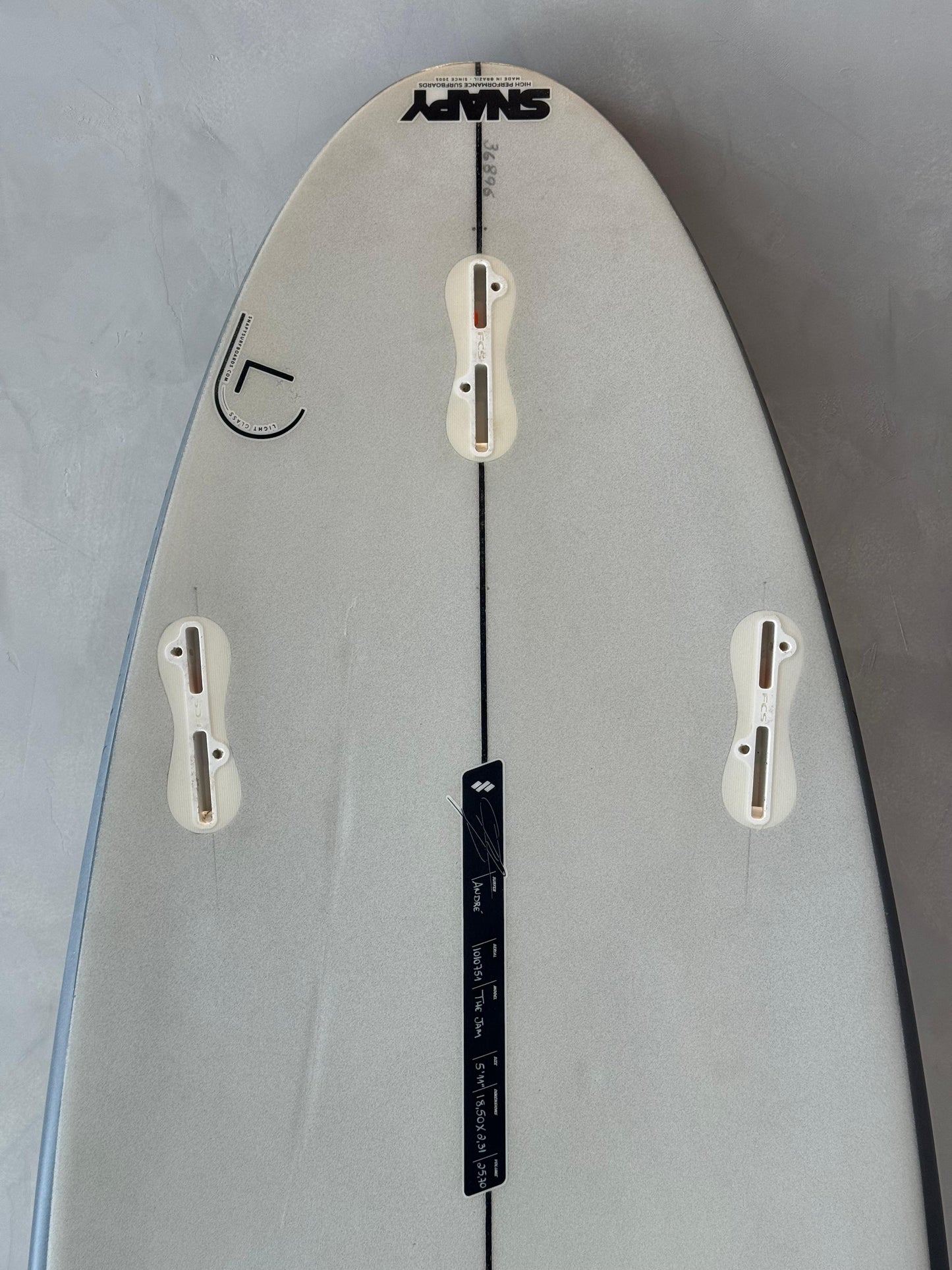 Snapy Surfboards The Jam PU 25.7L 5'11