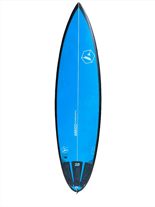 Amigo Surfboards Full Barrel PU 32.5L 6'4